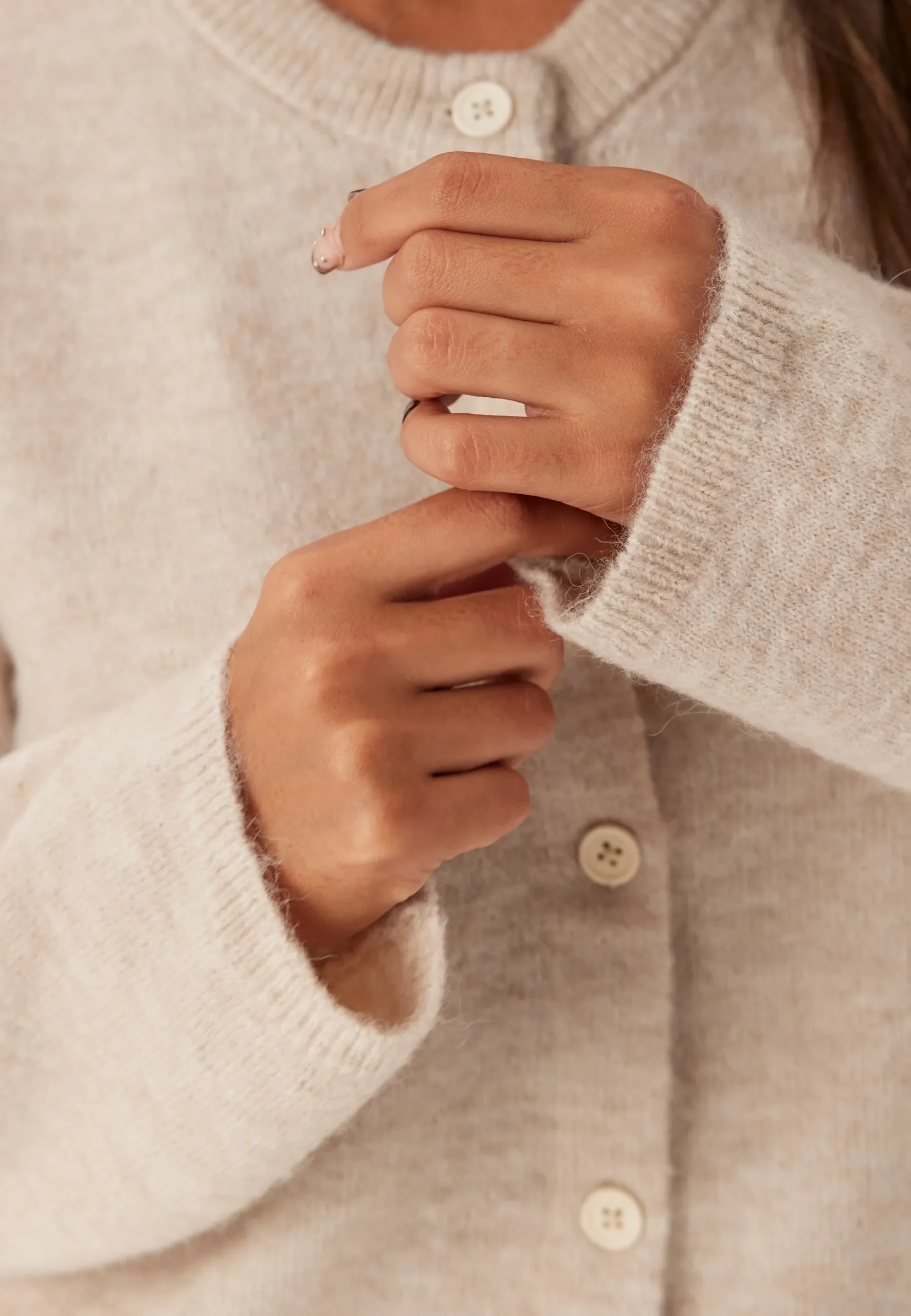 Slflulu New Ls Knit Cardigan