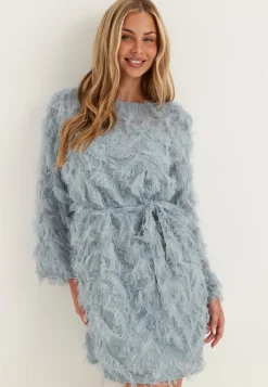 Slfmyline Relaxed Ls Boat Neck Dress
