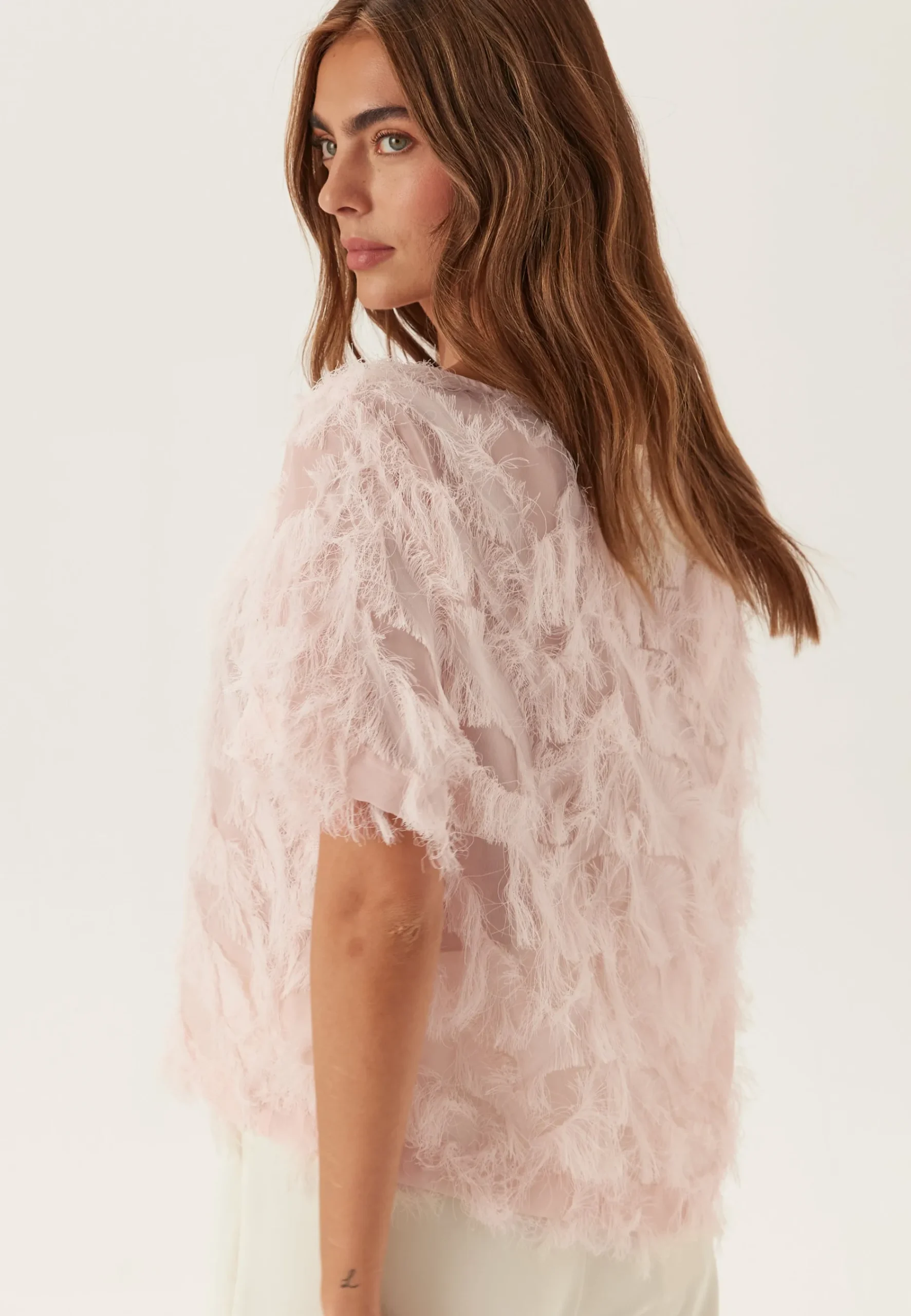Slfmyline Ss Boat Neck Top