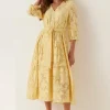 Slfsadie 3/4 Midi Dress