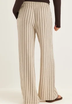 Slfviva-gulia Hw Striped Sun Pant