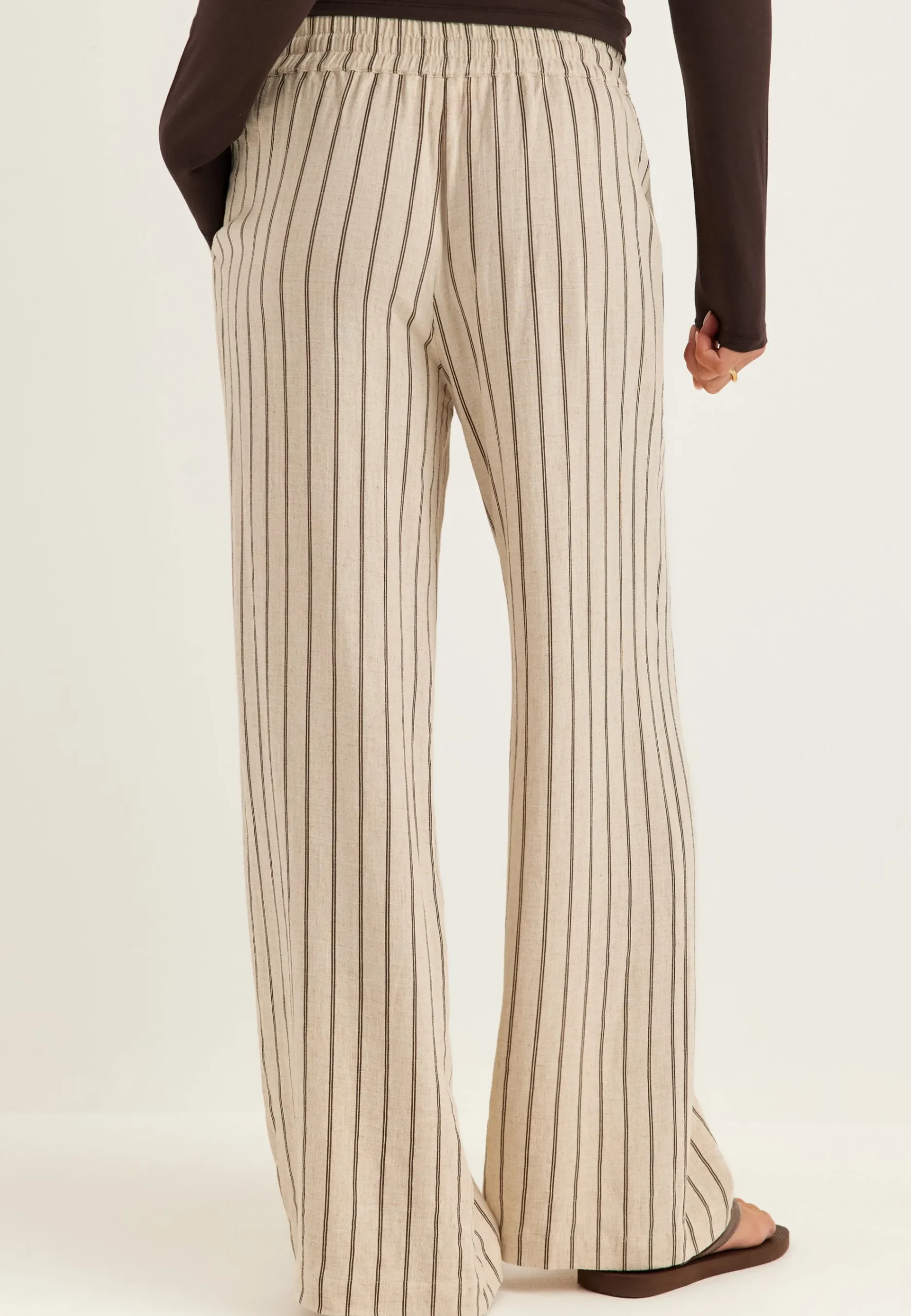 Slfviva-gulia Hw Striped Sun Pant