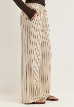 Slfviva-gulia Hw Striped Sun Pant