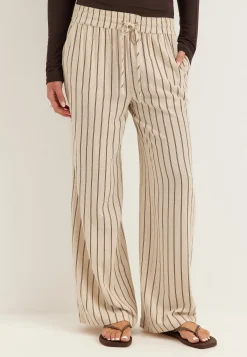 Slfviva-gulia Hw Striped Sun Pant