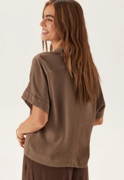 Slfviva Ss Cropped Sun Shirt
