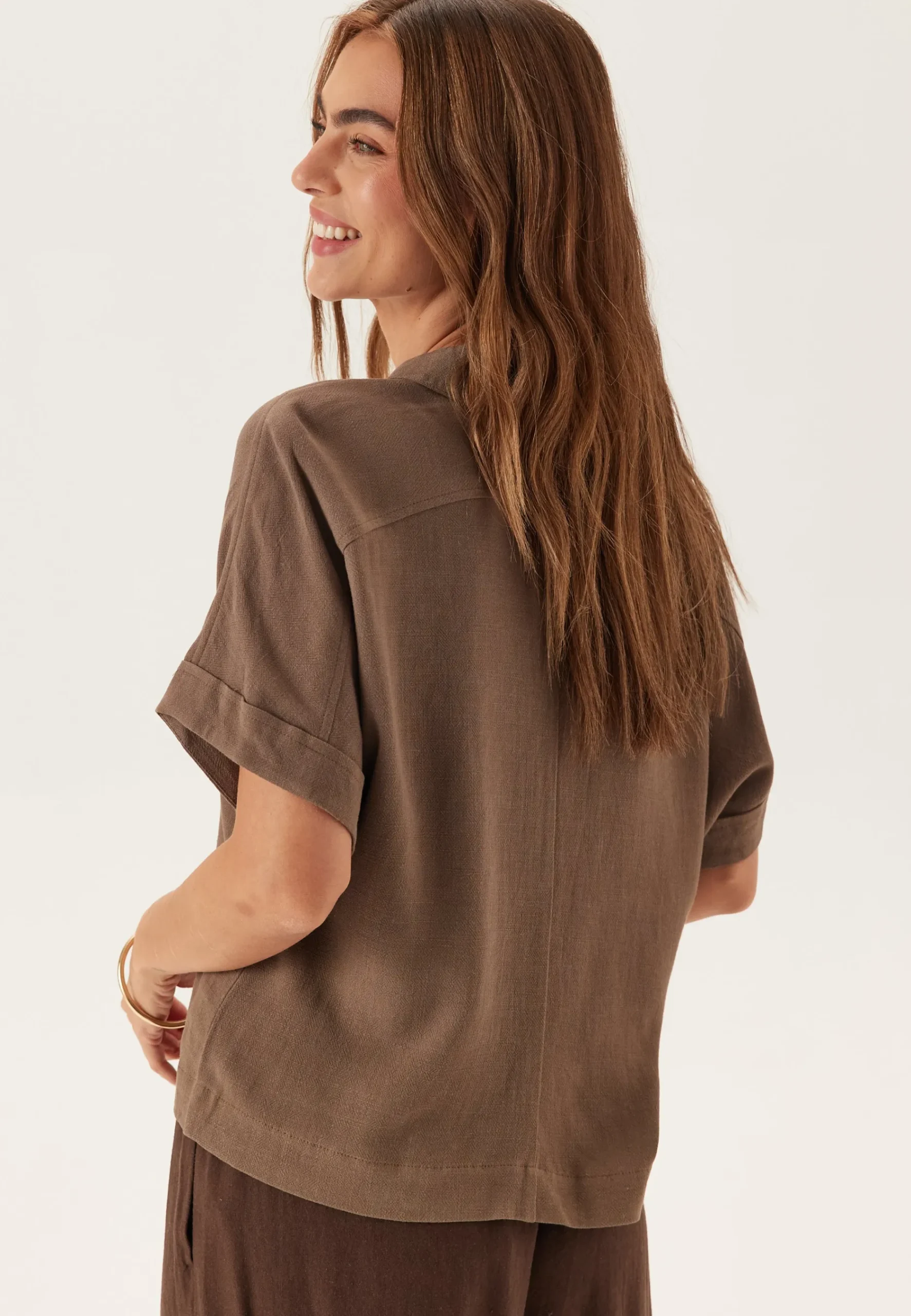 Slfviva Ss Cropped Sun Shirt