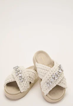 Slipper Woven Stones