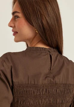 Smock Cotton Blouse