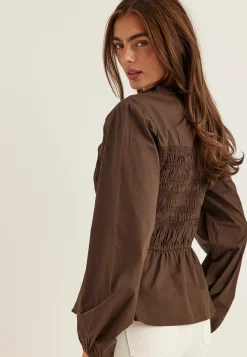 Smock Cotton Blouse