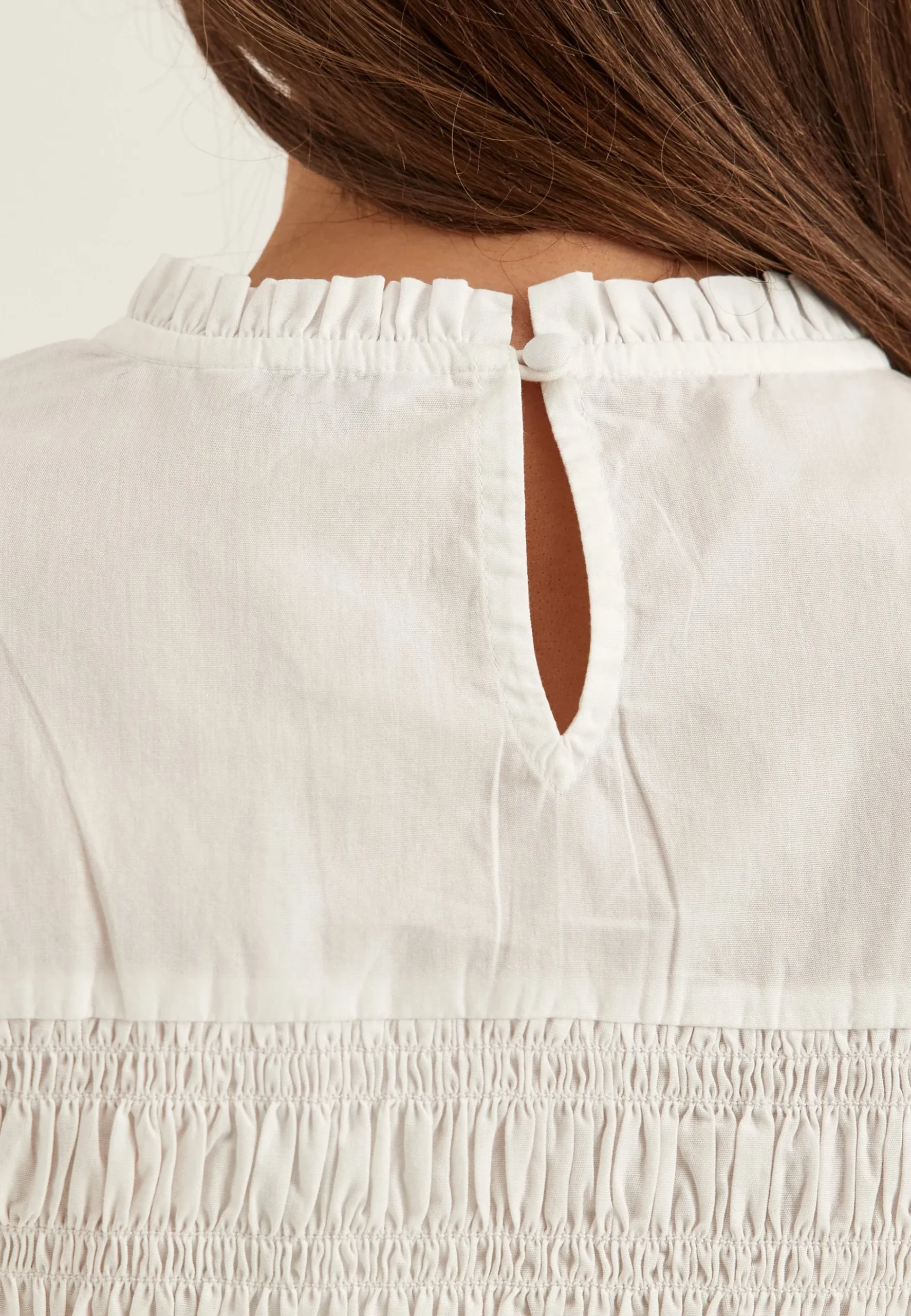 Smock Cotton Blouse