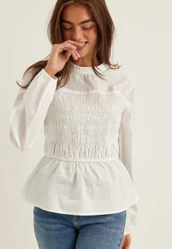 Smock Cotton Blouse