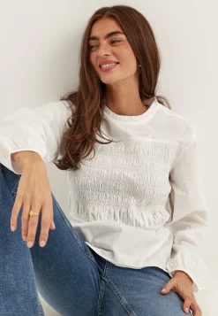Smock Cotton Blouse