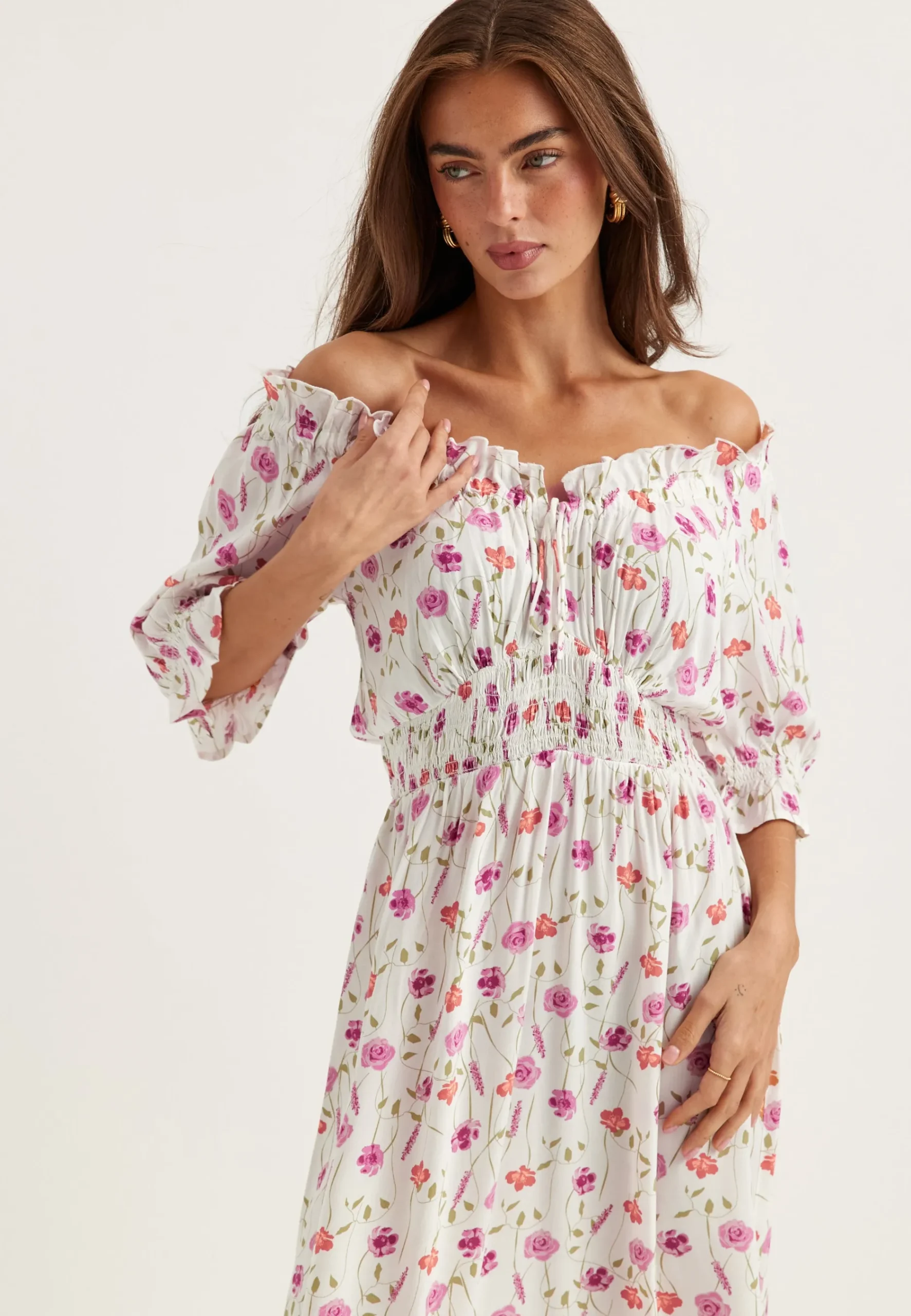 Smock Maxi Dress