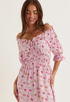 Smock Maxi Dress