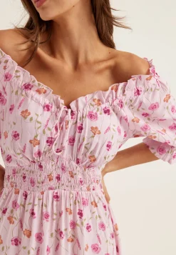 Smock Maxi Dress