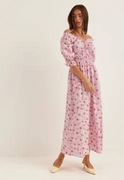 Smock Maxi Dress