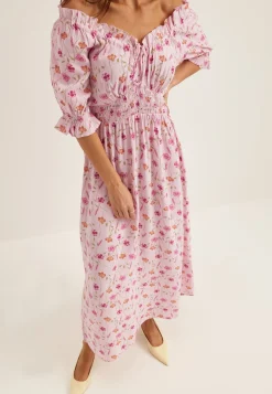 Smock Maxi Dress