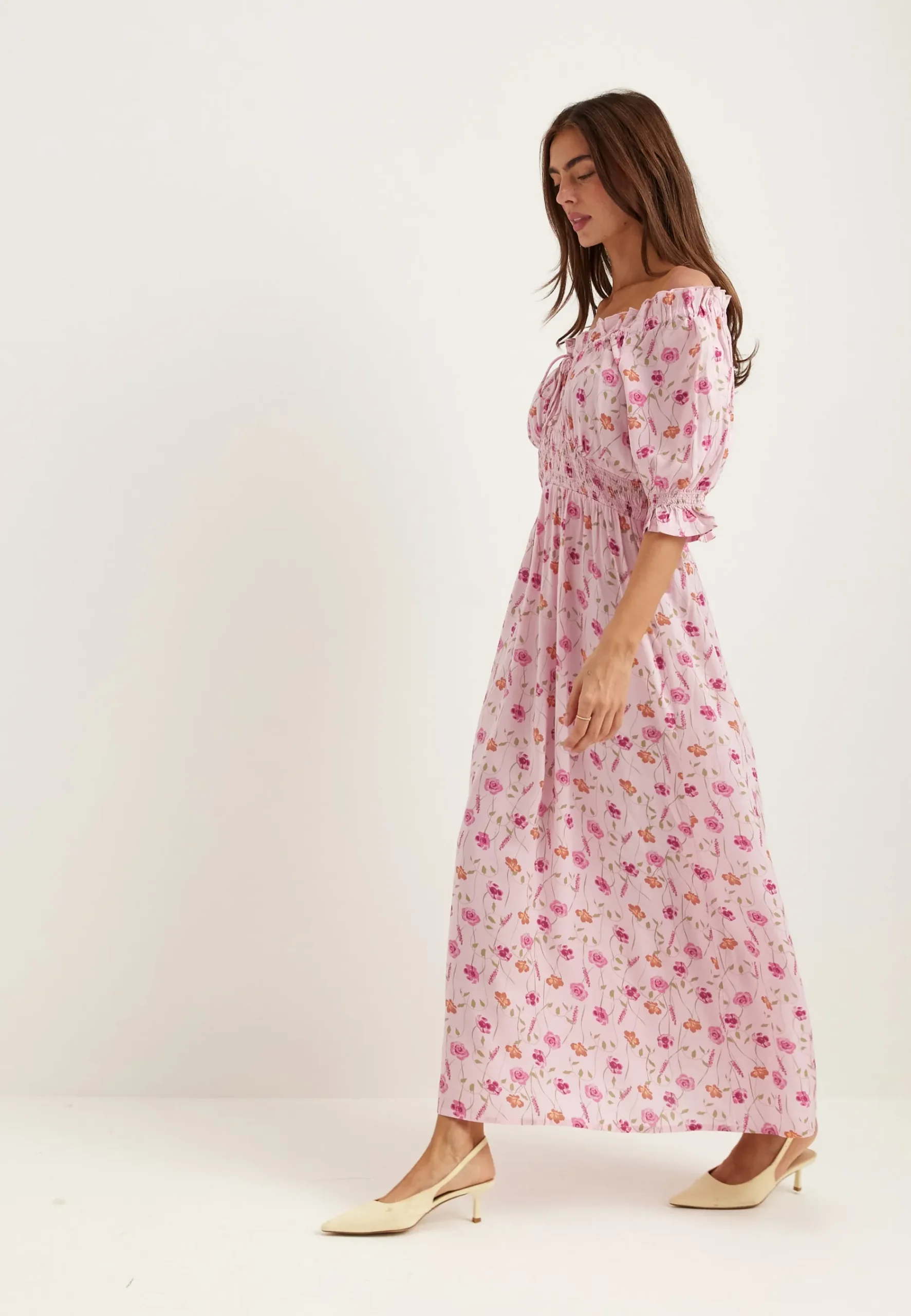 Smock Maxi Dress