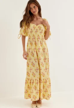 Smock Maxi Dress