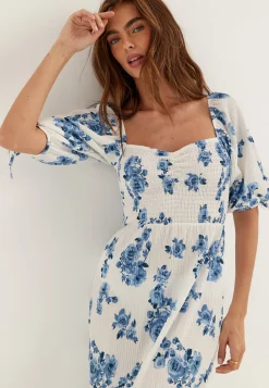 Smock Maxi Dress