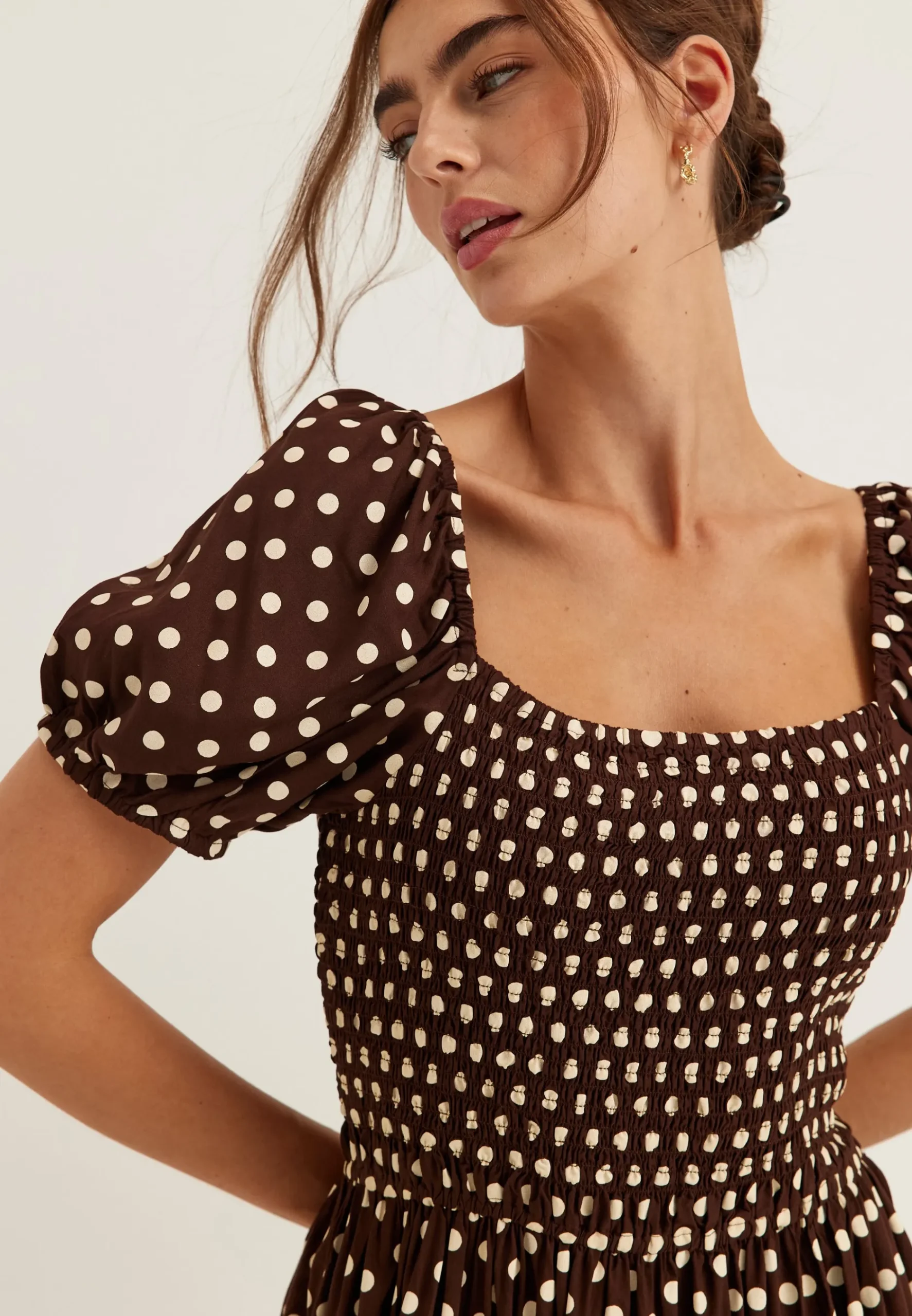 Smock Viscose Dress