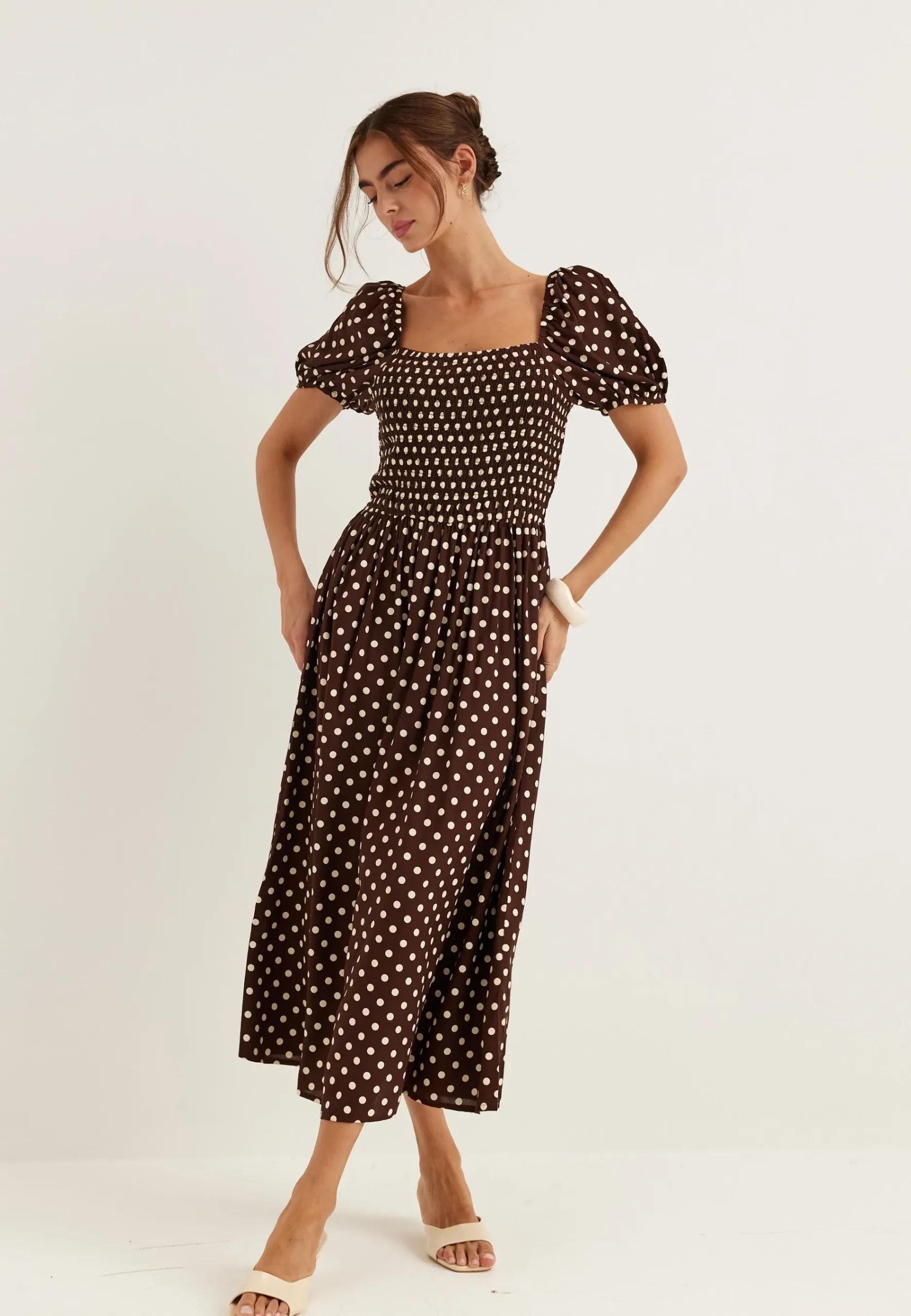 Smock Viscose Dress