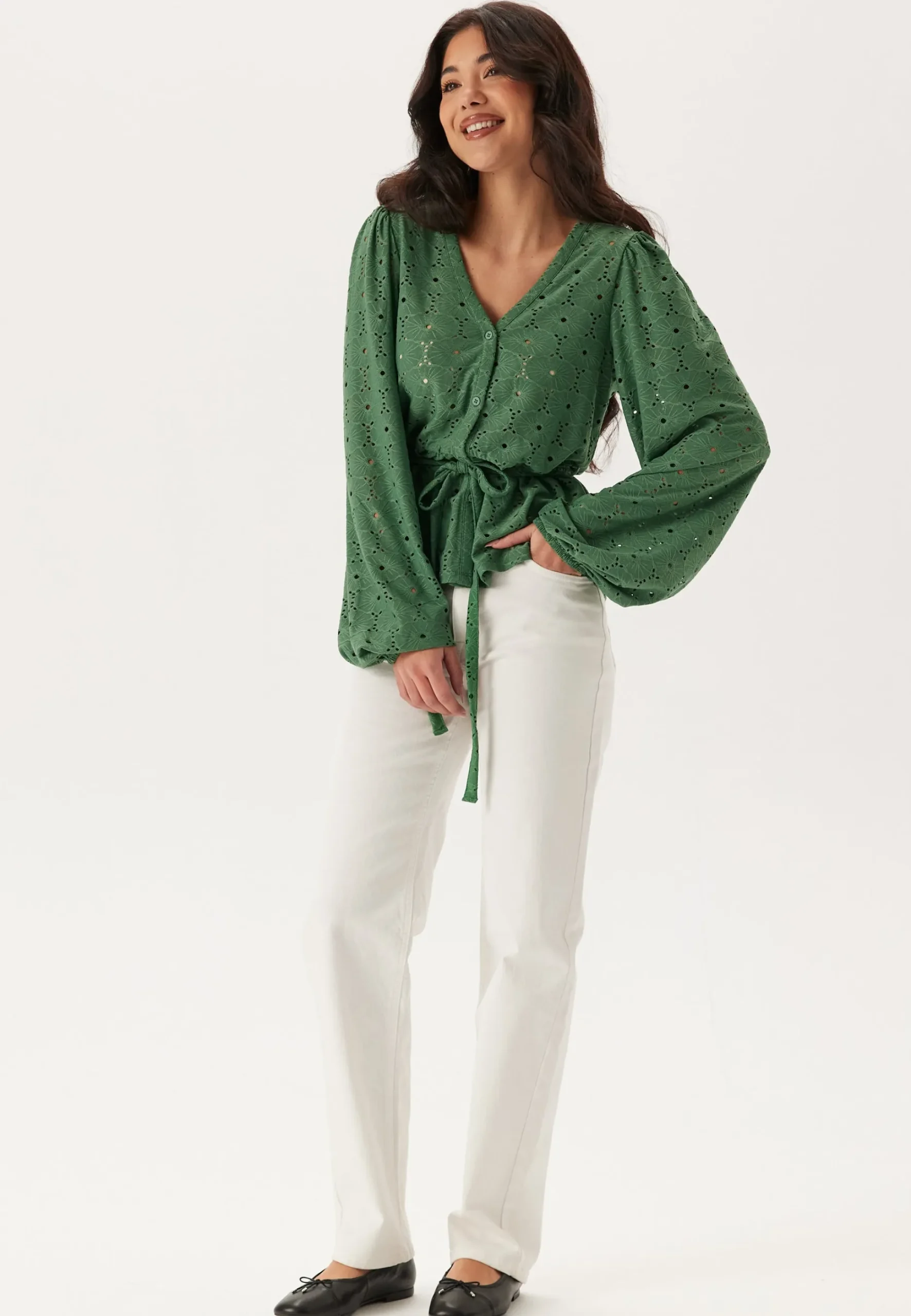 Soft Broderie Anglaise Top