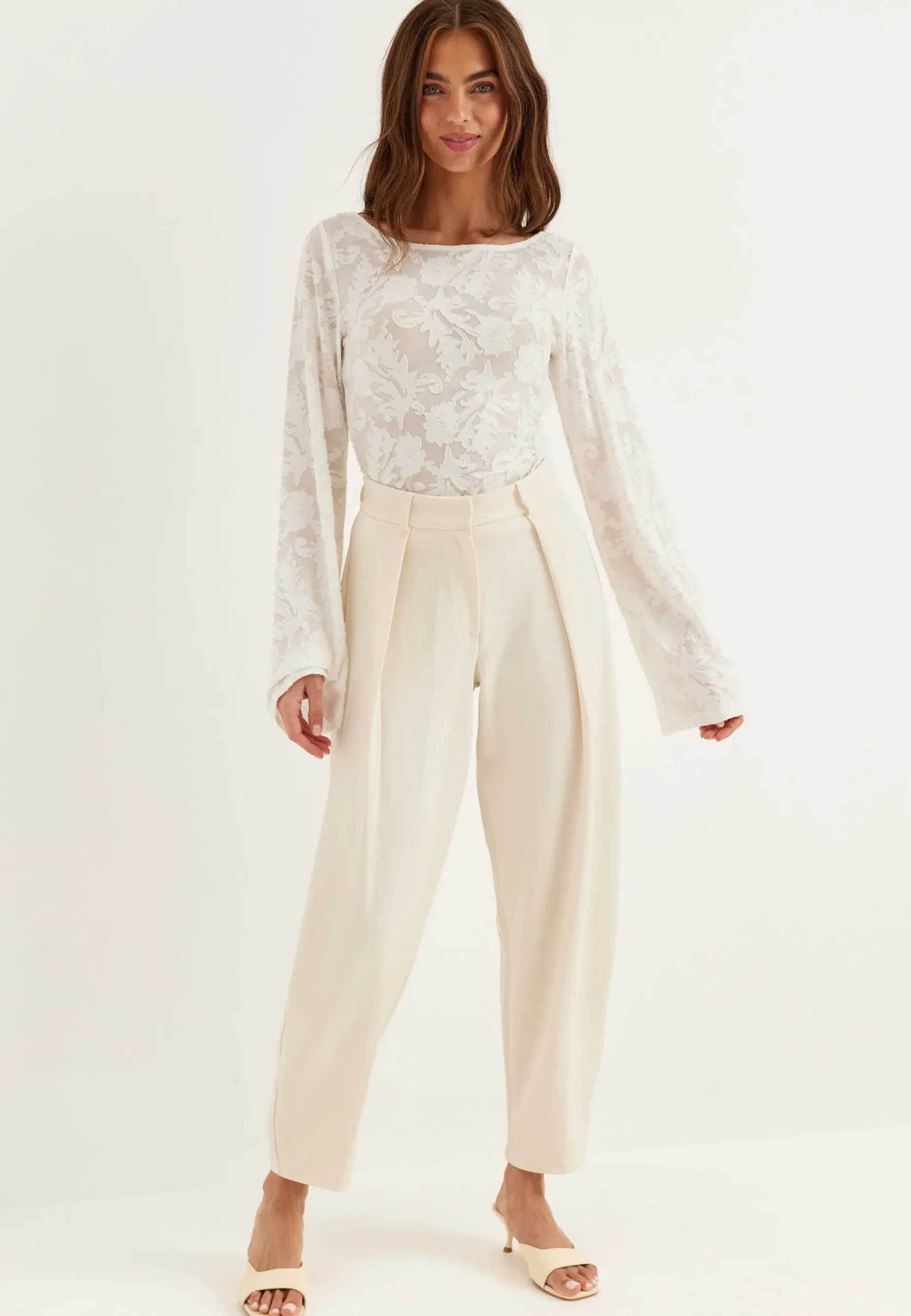 Soft Suit Barrel Pants