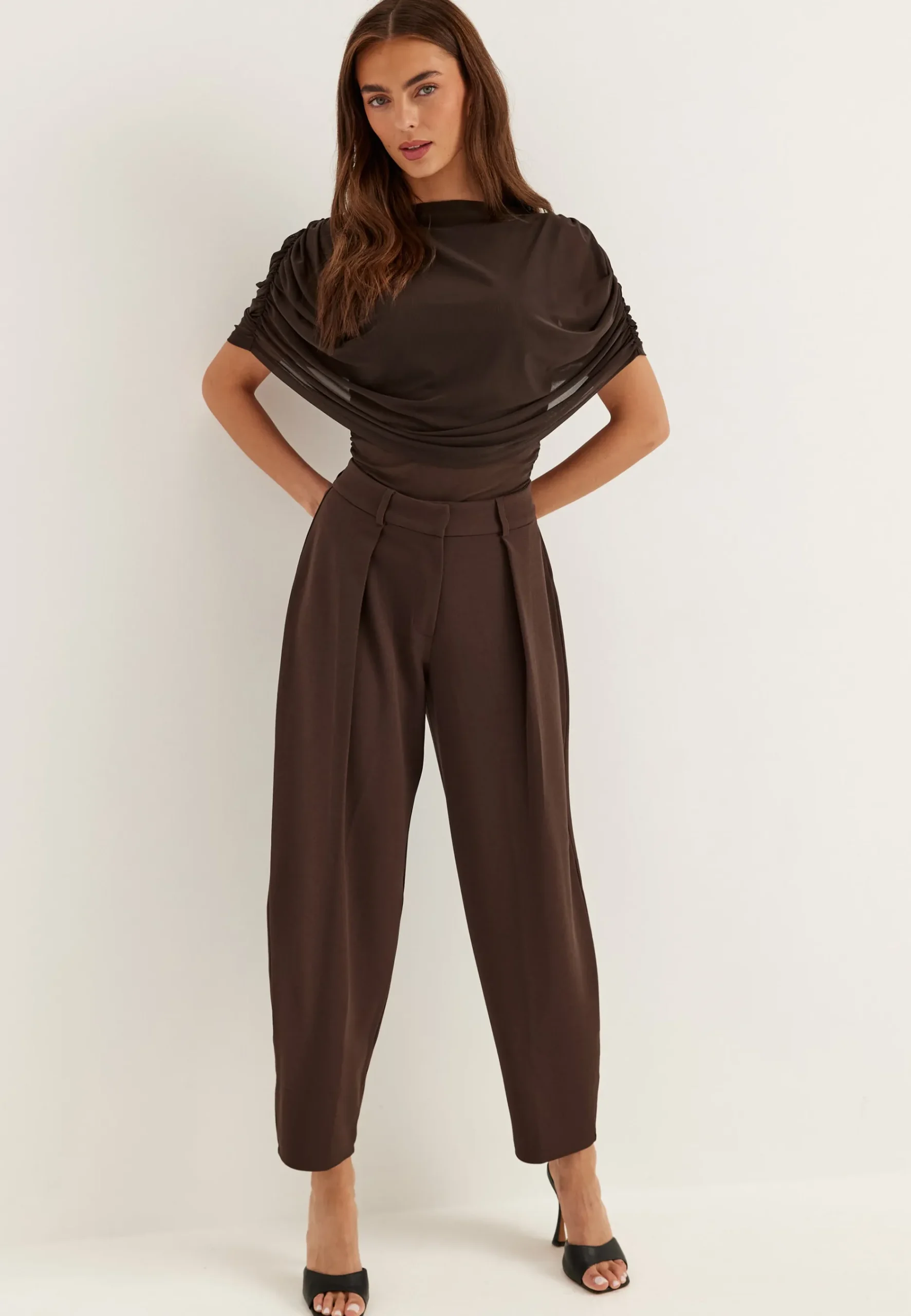 Soft Suit Barrel Pants