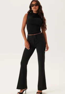 Soft Suit Flared Trousers