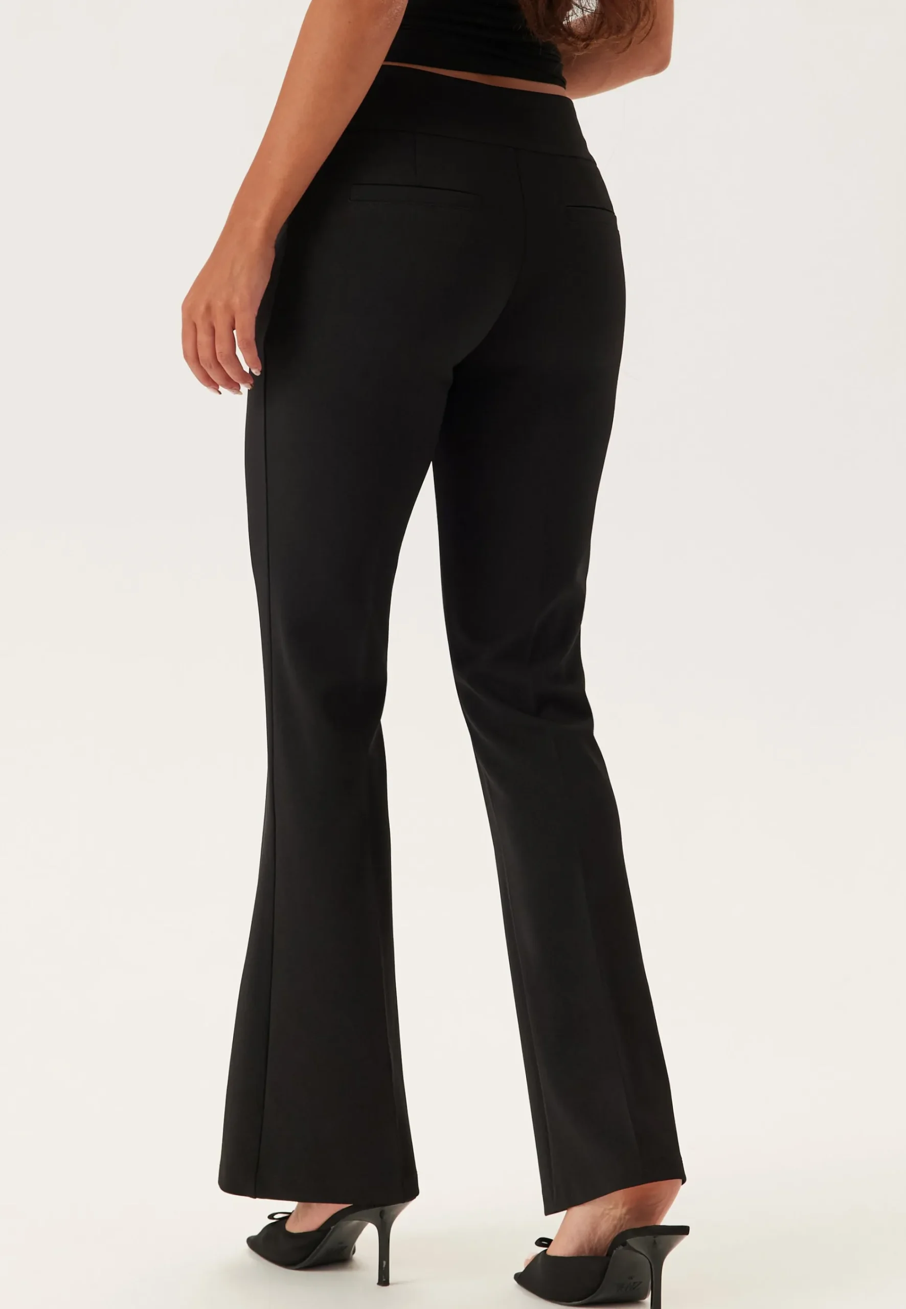Soft Suit Flared Trousers