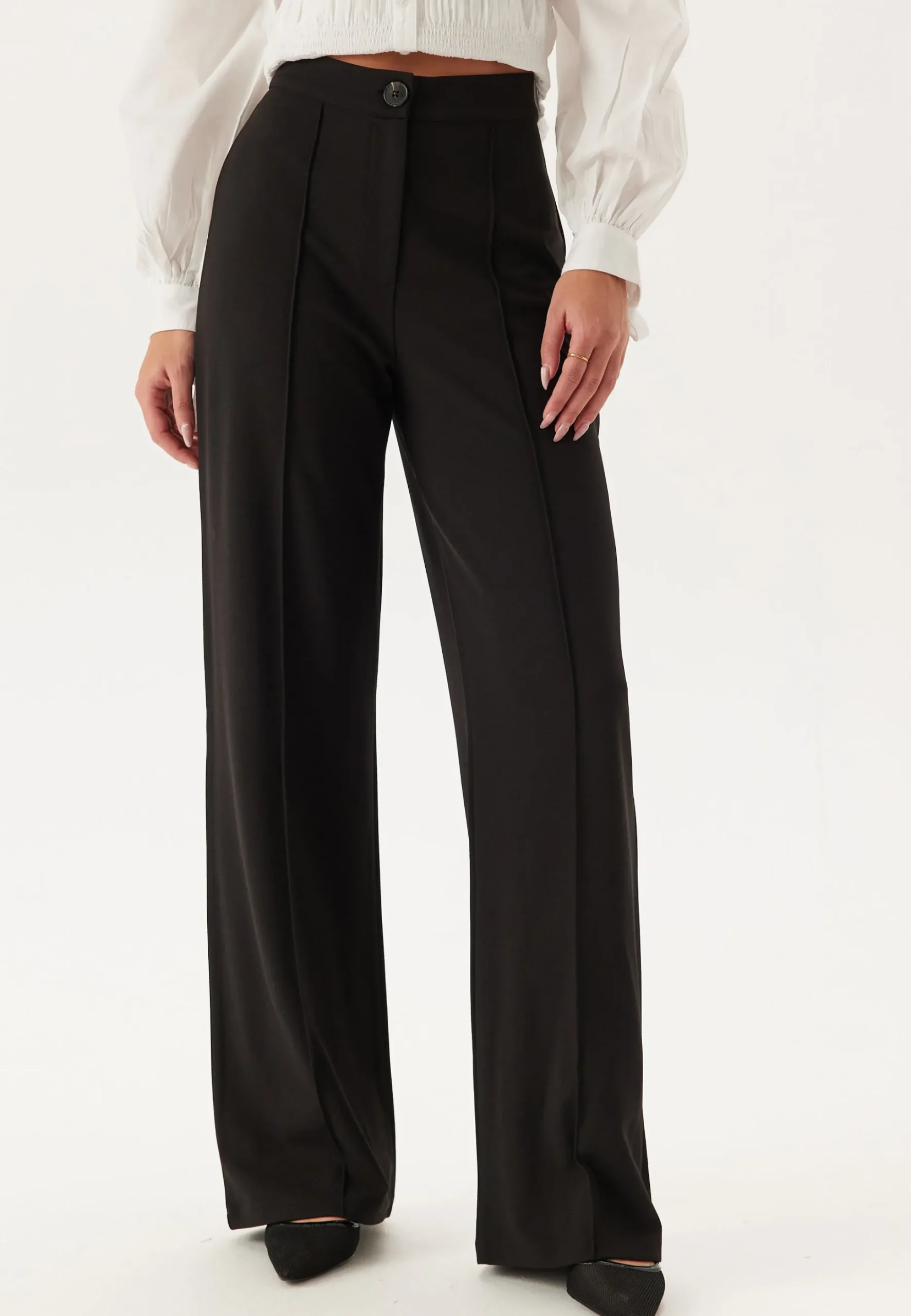 Soft Suit Straight Trousers