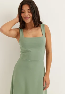 Square Neck Corset Dress