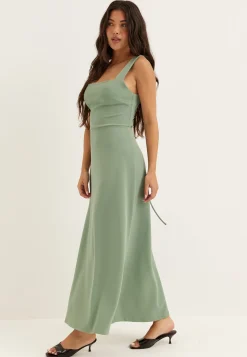 Square Neck Corset Dress
