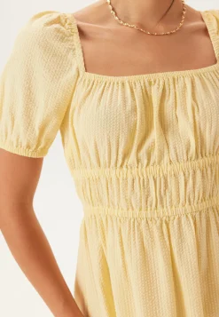 Square Neck Cotton Maxi Dress