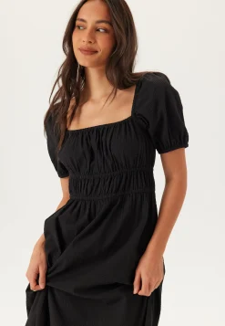 Square Neck Cotton Maxi Dress