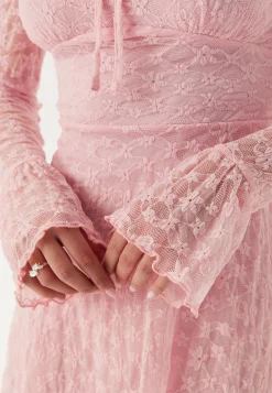 Square Neck Lace Dress