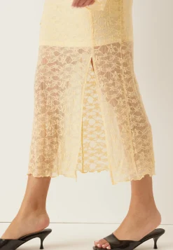 Square Neck Lace Dress