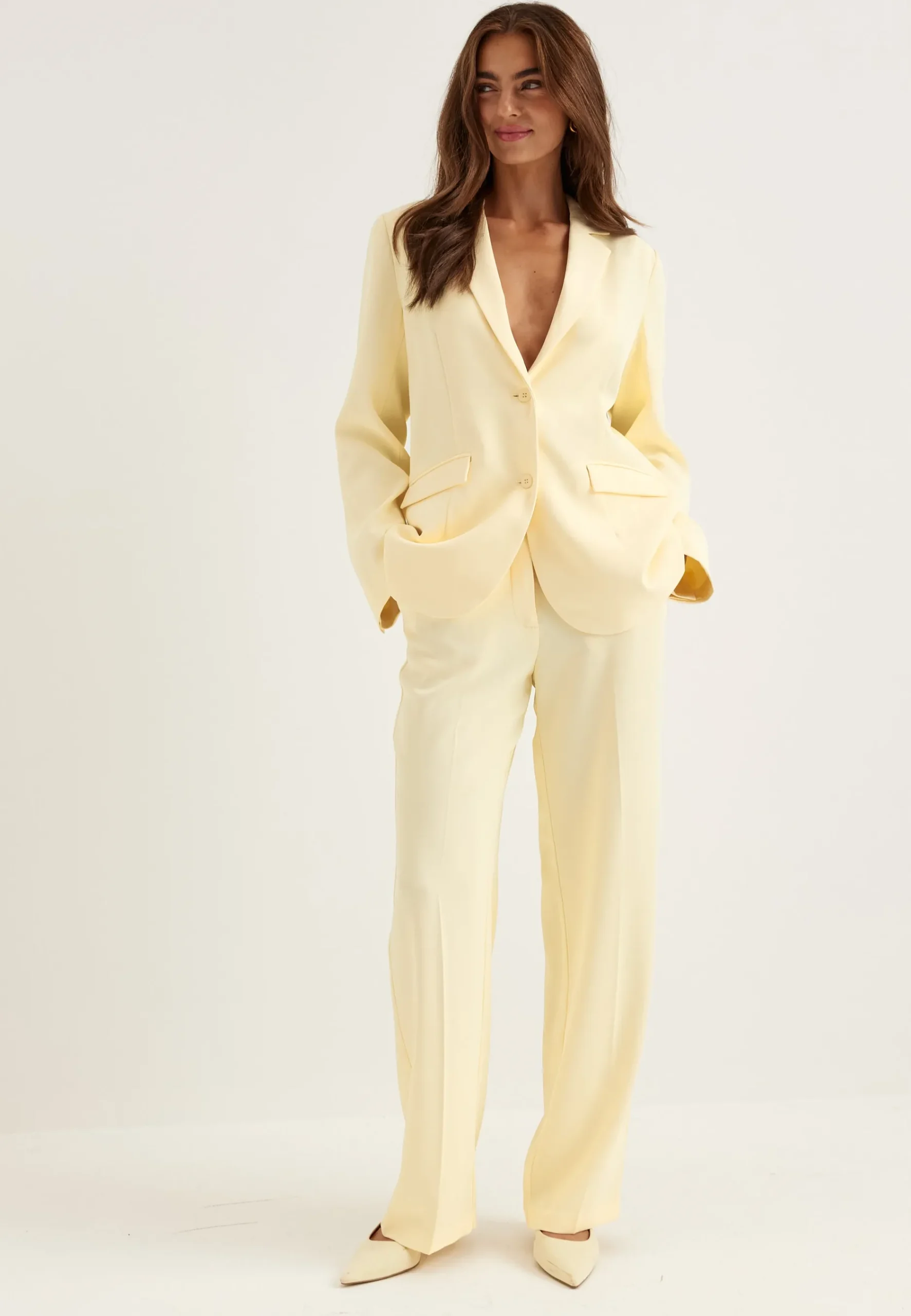 Straight Leg Trousers
