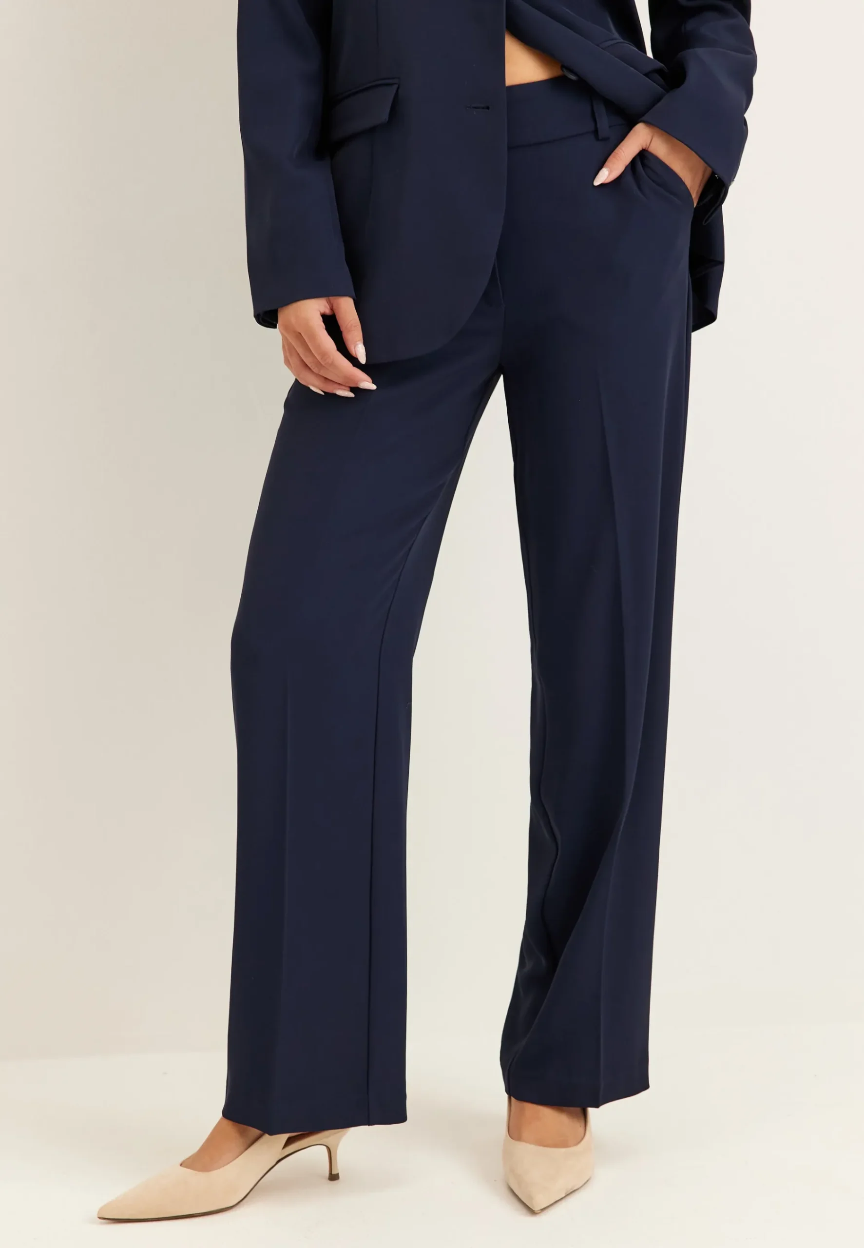 Straight Leg Trousers