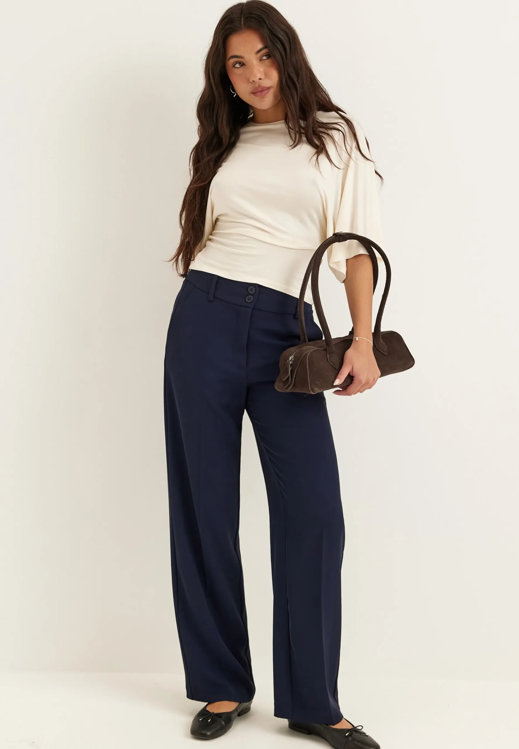 Straight Leg Trousers