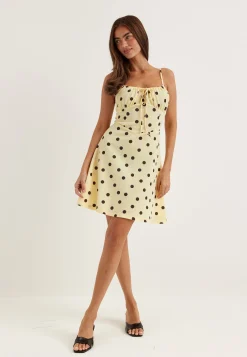 Strap Mini Dress