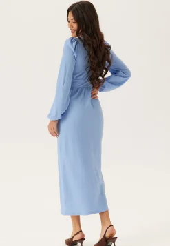 Structure Button Midi Dress