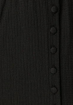 Structure Button Midi Dress