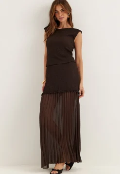 Structure Cap Sleeve Top