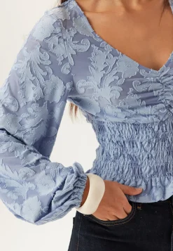 Structure Floral Smock Top
