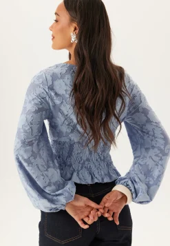 Structure Floral Smock Top