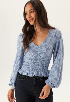 Structure Floral Smock Top
