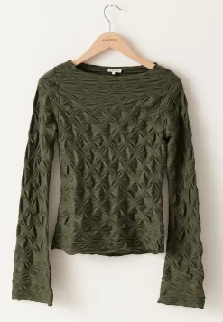 Structure Long Sleeve Top