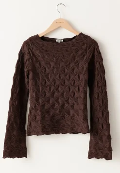 Structure Long Sleeve Top
